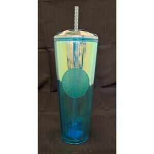 NWT Starbuck Blue Dome Tumbler
